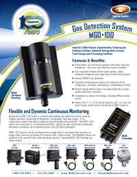 Thumbnail of document Data Sheet - MGD-100 Gas Detection System